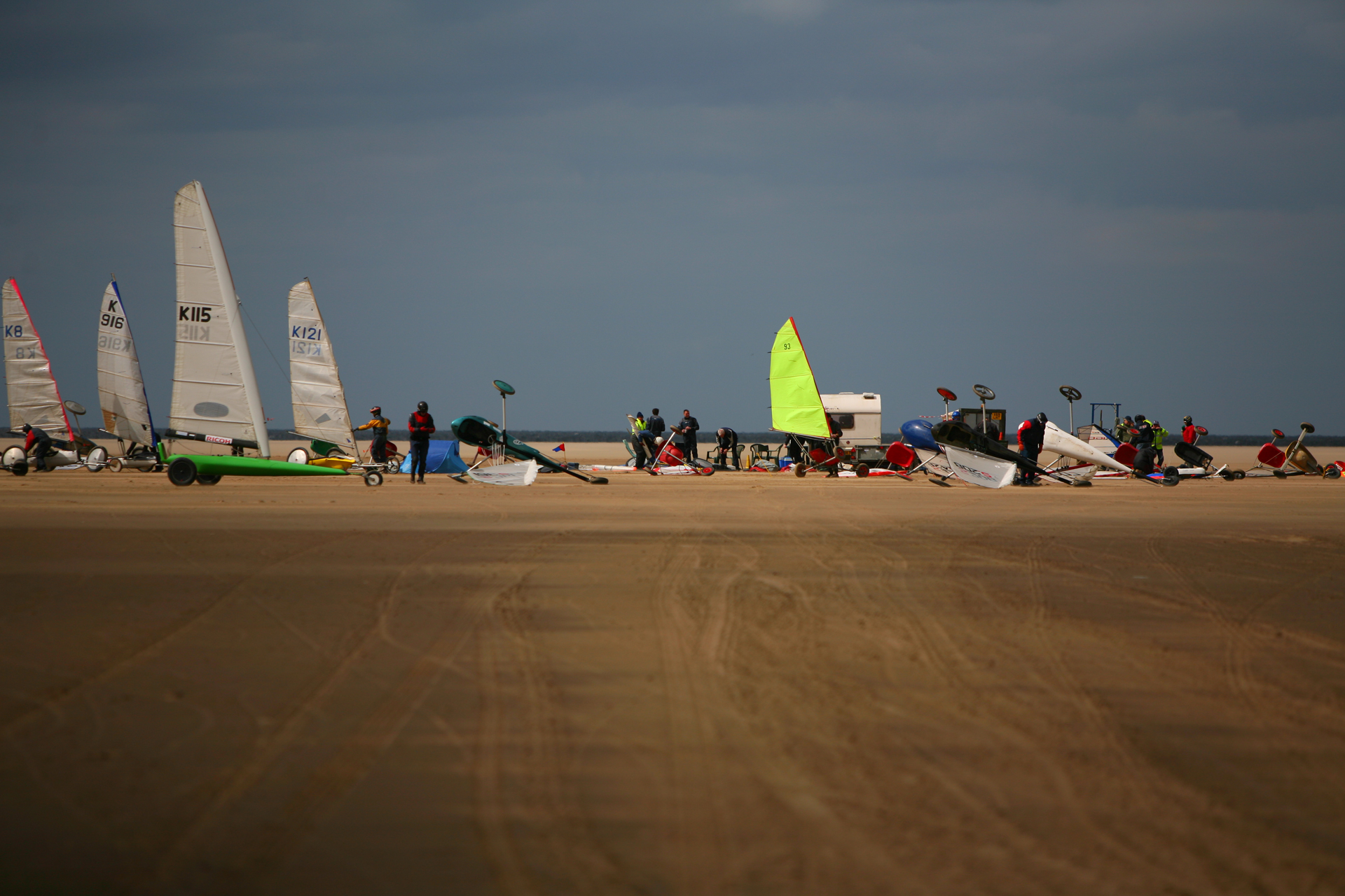 World class sporting events include International Sandyachting Championships © HVL